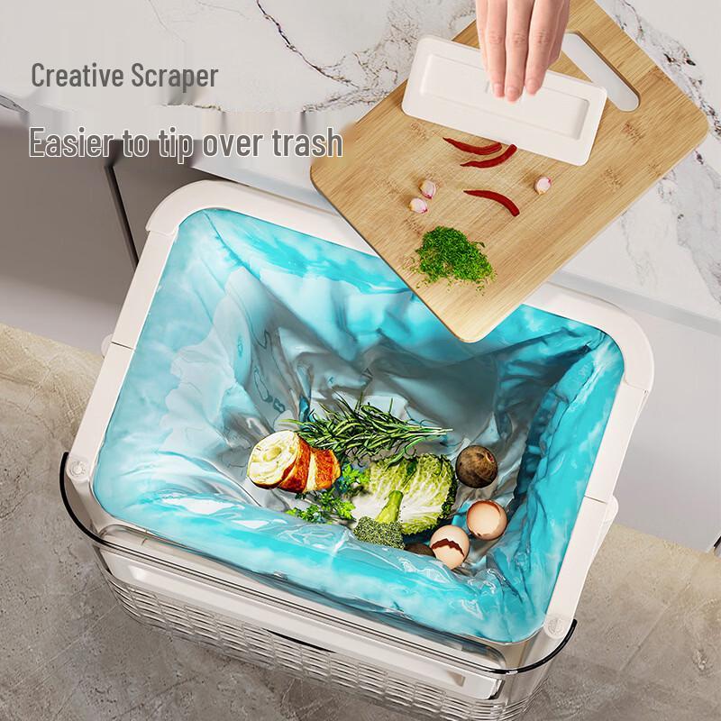 Folding Wall-Mounted Kitchen Trash Can