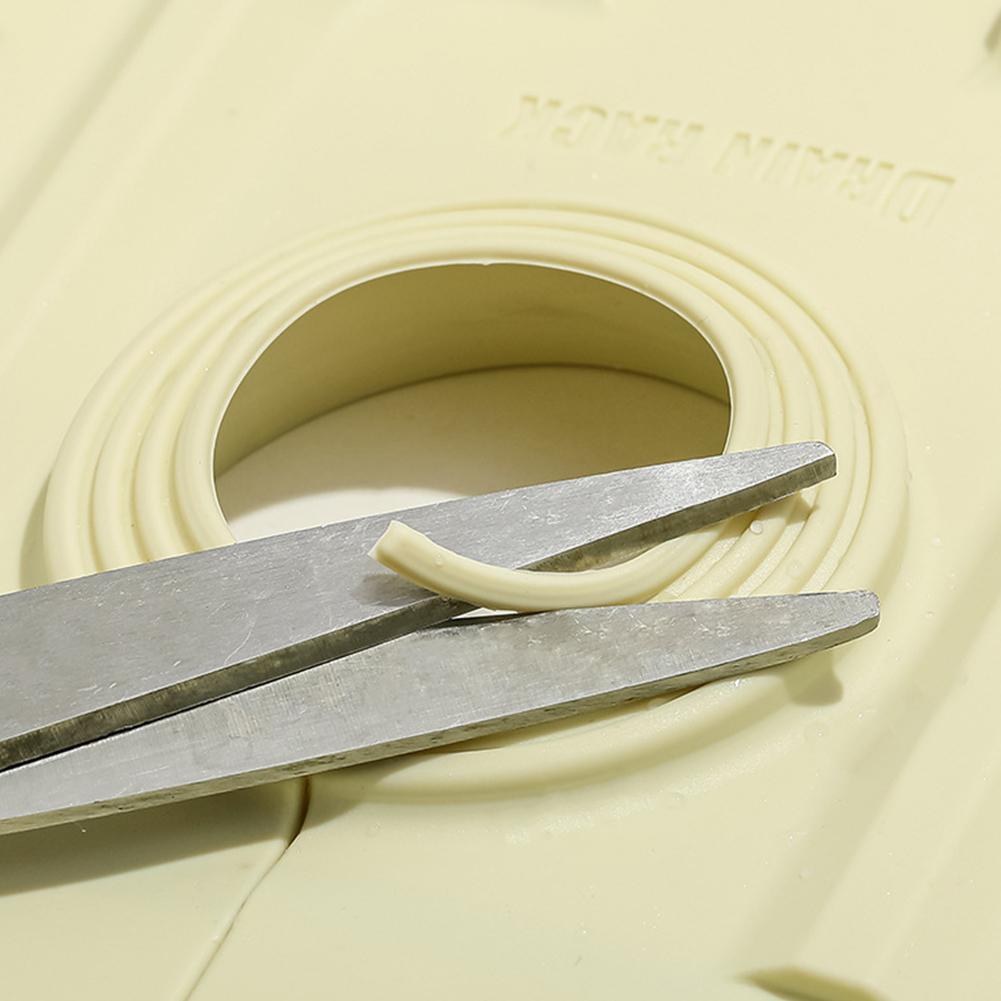 Silicone Draining Mat Silicone Faucet Splash Guard Silicone Sink Organizer Sponge Holder for Kitchen Countertop and Bathroom