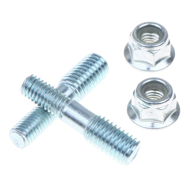 Suitable For 52/58 Chain Saw Guide Plate Double Head Screw Nuts Nut Accessories Light Equipment Household Hand Tools Parts