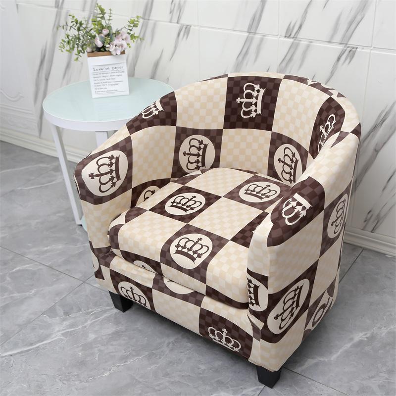 Stretch Single Sofa Slipcover Sofa Couch Cover Armchairs Chair Covers for Bar Counter with Seat Covers Funda De Sofá Individual