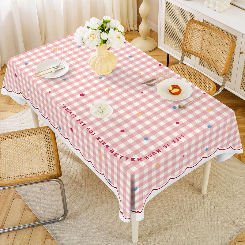 ZISIZ Premium Fabric Dining Tablecloth