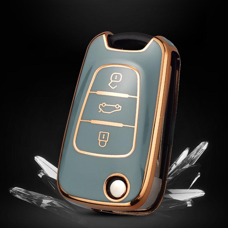 Soft Tpu Car Key Cover Case Shell For Hyundai Elantra Accent I20 I30 Ix35 For Kia Rio 3 Soul Optima Ceed K2 K5 Cerato Sportage
