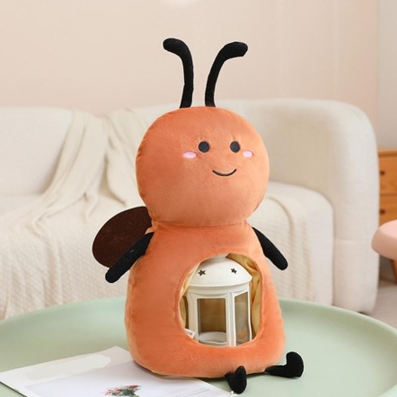 Adorable Roach Plush Cap Comfortable Unisex Beanies For Family Halloween Costume Party Accessories