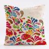Nordic Vintage Floral Pattern Throw Pillow Cover With Short Plush Print Living Room Sofa Decoration Cushion Cover Pillow Covers
