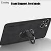 Magnetic Ring Stand Holder Case For Honor 400 Pro Soft Silicon Sheepskin Leather Lens Protection Cover For Honor 400 Lite 5G