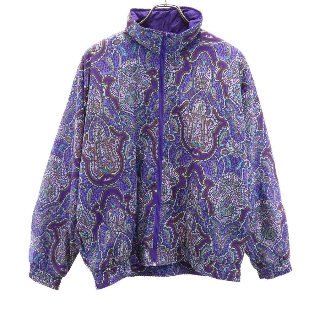 

NORTHERN CLIMATE 90s Old Overall handle Nylon jacket M Purple Men s Used