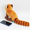Cute Lifelike Raccoon Red Panda Plush Soft Stuffed Big Tail Animal Doll Cute Creative Plushie Children Toys Christmas Gift