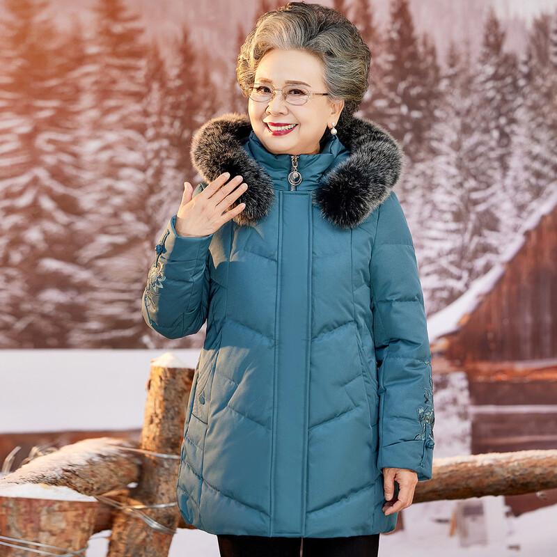 Женская теплая пуховая куртка средней длины SIFONE 4XL