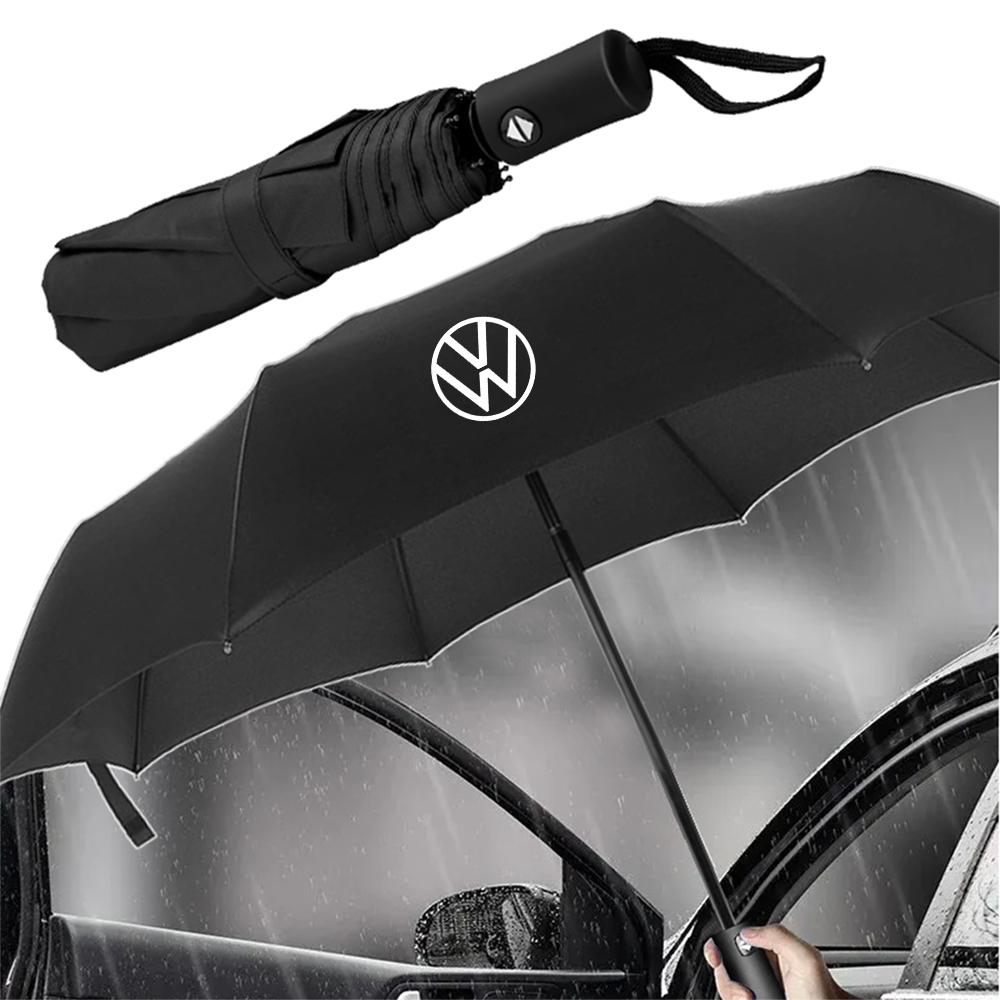 Car Folding Rainproof Sun Protection UV Sunshade Umbrella Center Cover for Volkswagen VW R Line R32 Touareg Passat Polo 4 Motion zq5