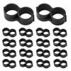 100Pcs for 16 Mm OD Tubing Drip Irrigation End Cap Plugs  Greenhouse Watering