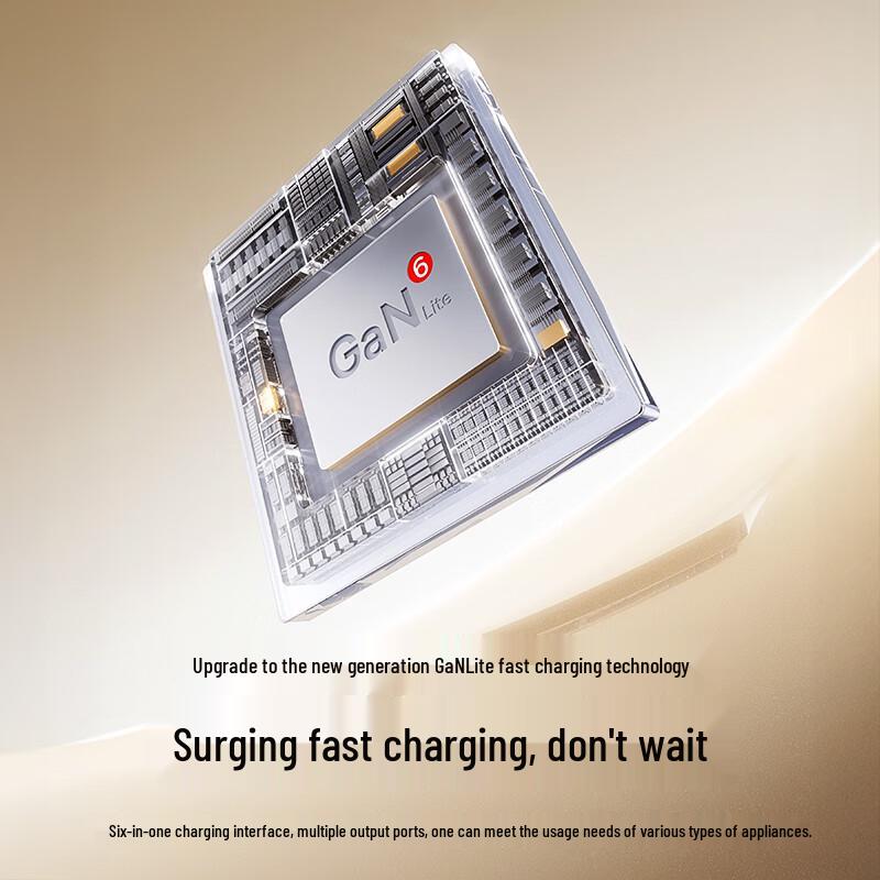 Baseus Carregador de Régua de Tomada de Mesa Multi-Porta GaN 30W