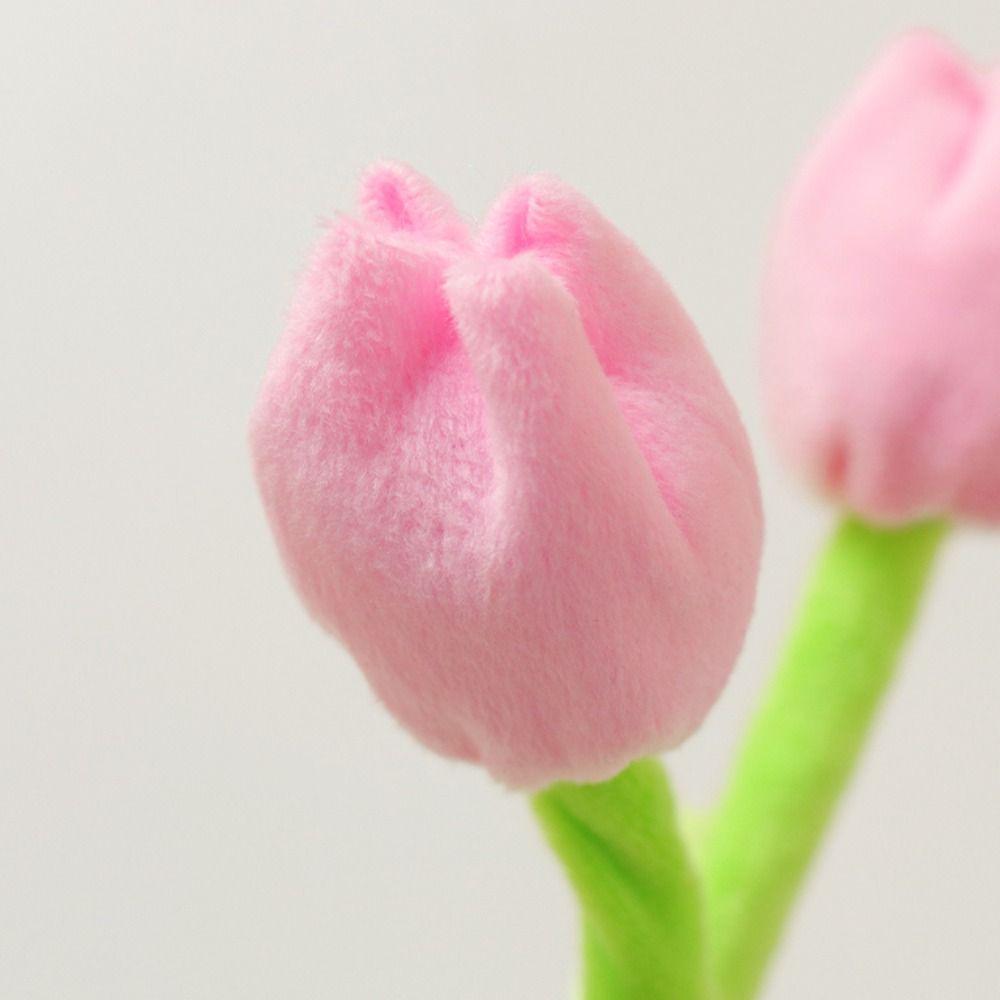 Tulip Motorcycle Ornaments Twisting Flower Electric Vehical Ornaments  Motobike