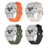 Inga glipor Mjukt gummiband För Samsung Galaxy Watch Ultra 47mm Öglarem För Galaxy Ultra 47MM Sportarmband Correa