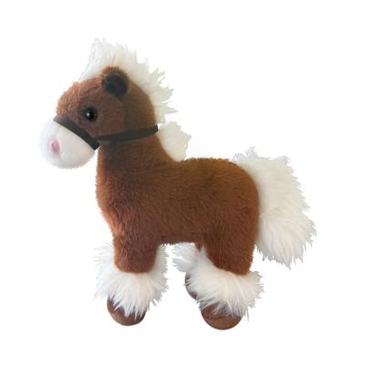 Russian War Horse Doll Pony Plush Toy Standing Horse Doll Children's Companion Doll