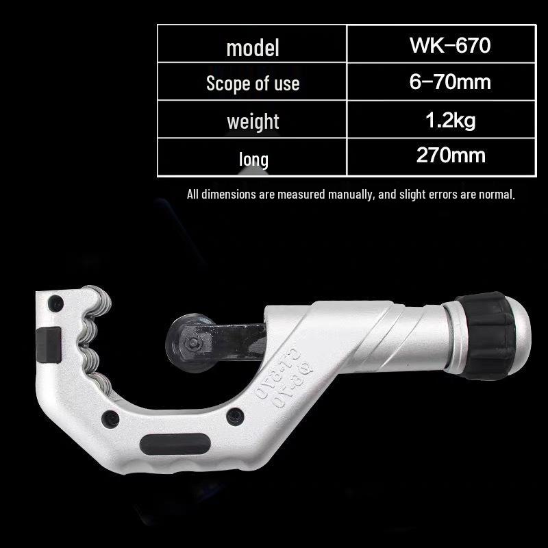 Sage Cutter Stainless Steel Corrugated Tube & Copper Pipe Cutter for Air Conditioners