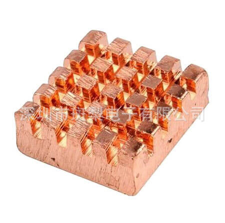 Μπλε Σετ Αλουμινίου/Χαλκού Ψύκτρας για Raspberry Pi 3B/4B