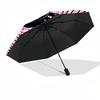 1pc Spider Web Automatic Folding Umbrella Portable Collapsible Umbrella for All Seasons, 8-Rib Durable Construction, Perfect Gift 054