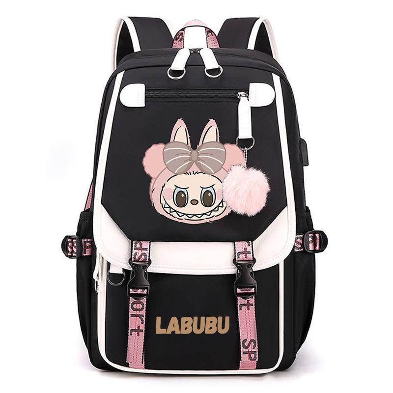 2024 New Labubu Labubu Primary School Schoolbag Boys 1236 Grade Boys Children Backpack