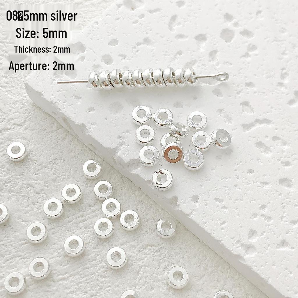 Koraliki Dystansowe ze Złota 18K/14K i Miedziowane do Tworzenia Biżuterii DIY i Bransoletek