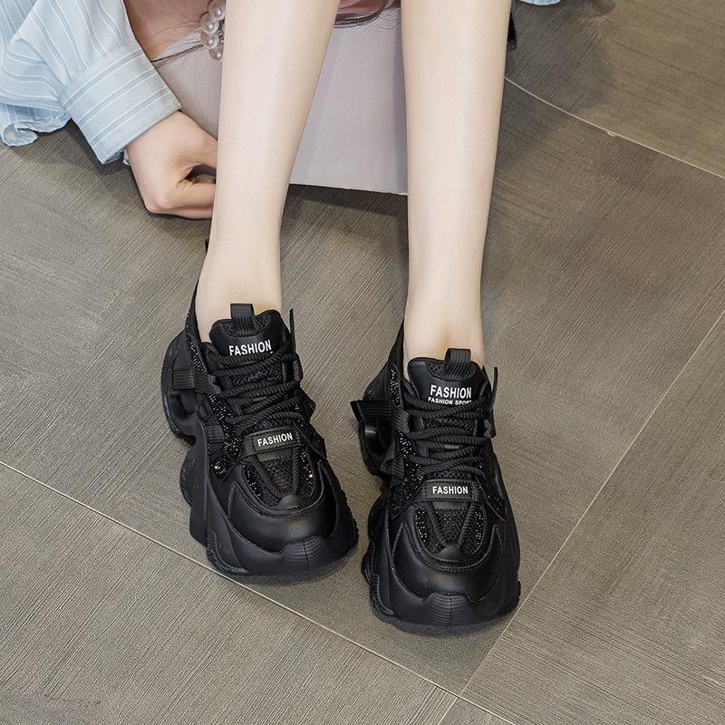 Dad Shoes Women's Summer Mesh Breathable Versatile Dad Shoes Student Sports and Leisure Shoes 2888