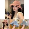 Korean Versatile Checkered Bowknot Fisherman Hat For Women Great For Sun Protection And Wear Seasonal