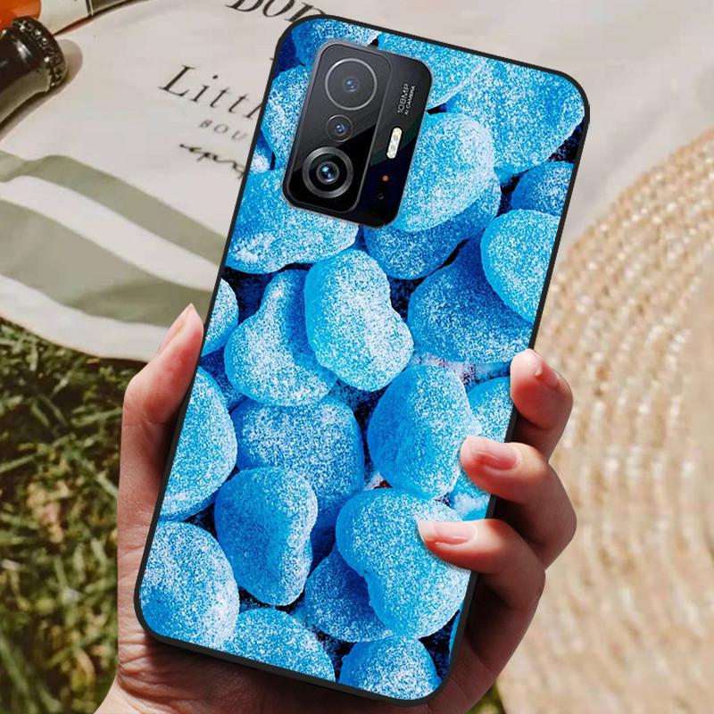 Für Xiaomi 11T Pro Hülle Für Xiaomi mi 11T Pro Hüllen Stoßfestes Silikon Weiches TPU Handy Rückseite Abdeckung Für Xiaomi 11T Pro Fundas