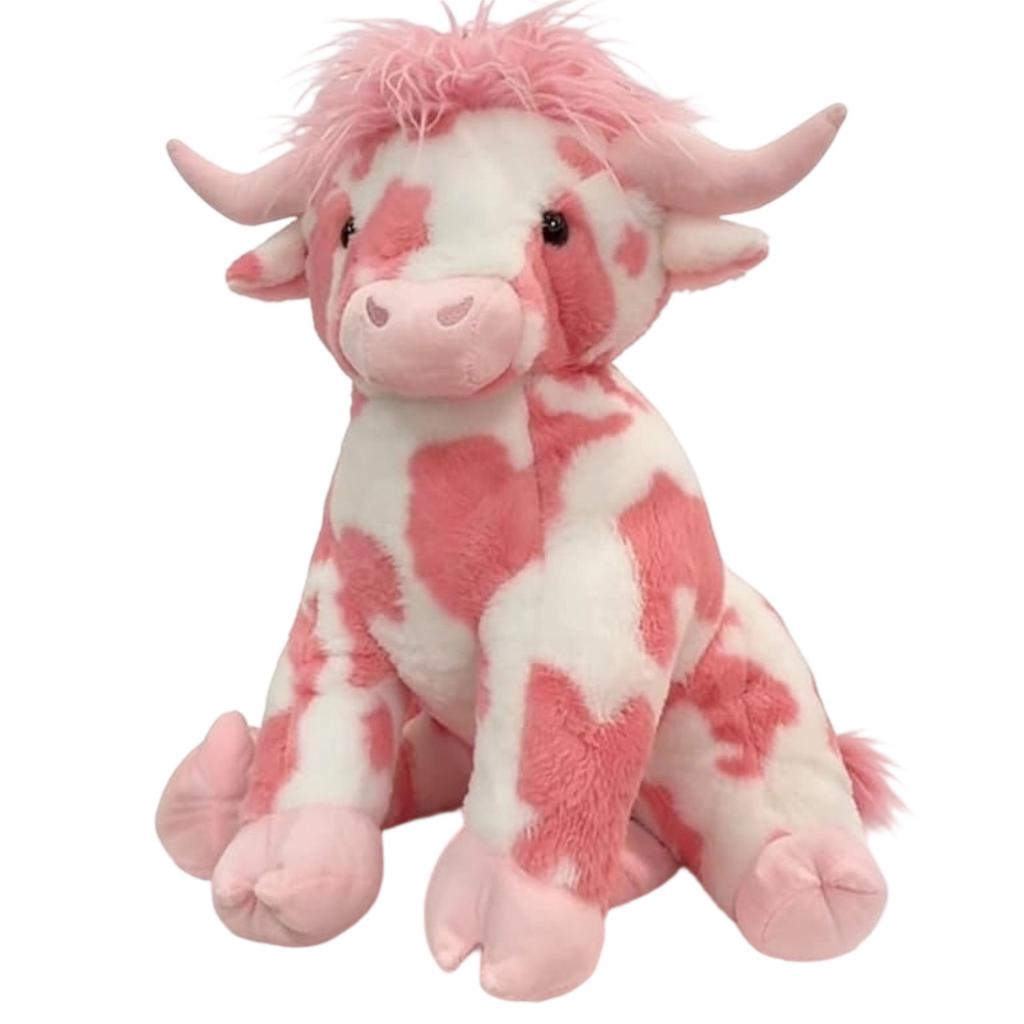 Cow Stuffed Animal, Cute Plushies Cow Gifts, Realistic Cows Plush , Peluches Toys Decor