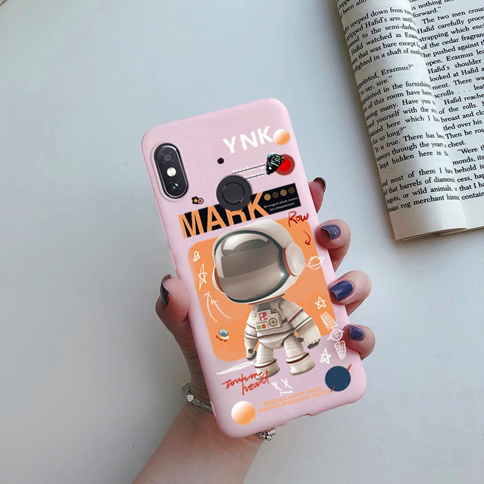 For Funda Xiaomi Redmi Note 5 Case Redmi Note5 Pro Cover Cute Cartoon Cat Silicone Phone Case For Xiaomi Redmi Note 5 5Pro Etui