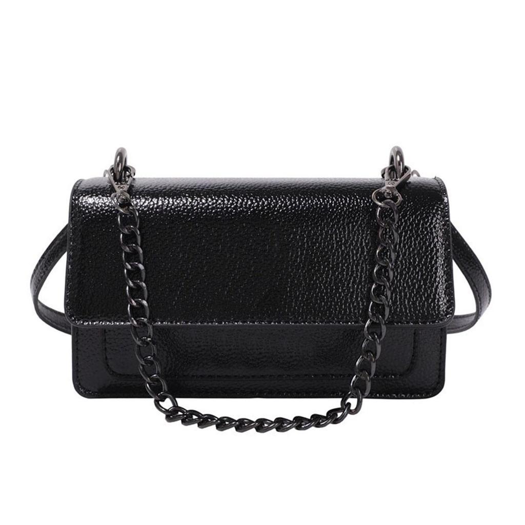 Women's K-G Colorful Splicing Chain Bag Fashionable And Versatile Color Blocking Bag Single Shoulder Crossbody Bag