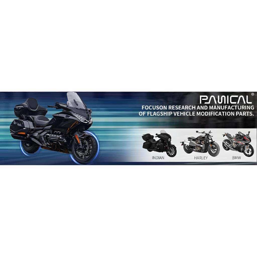 PANICAL Schutzblech für Honda 2018-2025 GOLDWING GL1800 F6B Vorderradschutzblech Schmutzfänger Verlängerung Zubehör Hugger Verlängerung Spritzschutz