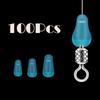 Silicone Space Beans Anti-wrapped Fishing Beans Rubber Space Beans Fishing Bobber Fishing Float