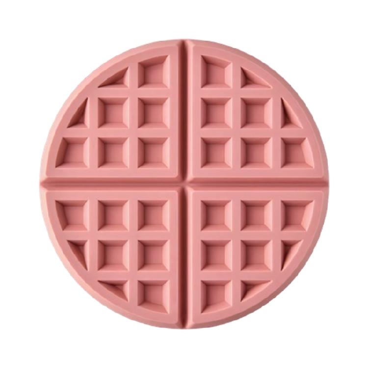 

Heatproof Silicone Placemat Heat Resistant Table Protector With Nonslip Base Pot Pad For Kitchen Countertop розовый