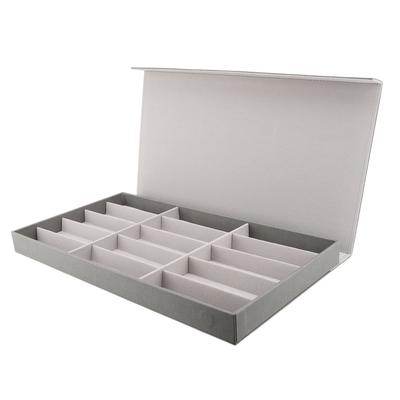 15 Slot Sunglasses Organizer Multifunctional Jewelry Box Large Space Multiple Glasses Case Box for