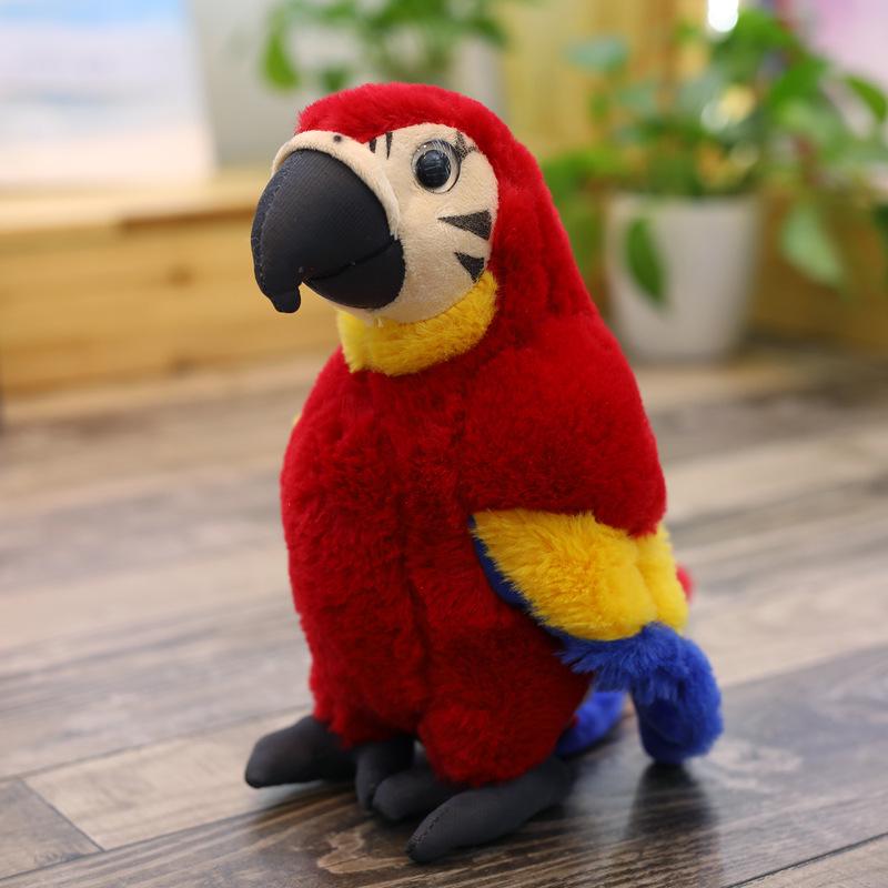 Macaw Plush Toy: Children's Birthday Gift for Girls