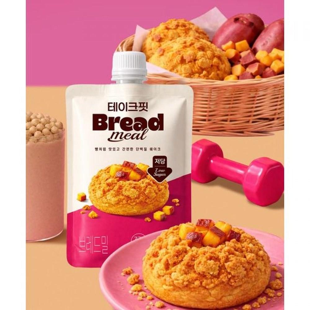 Takefit Breadmill Sweet Potato Soboro Protein Shake 1 Pcs 45g Ingredients: May Be Subject To Change At the Manufacturer’s | 1 Pcs 45g
