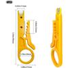 Abisolierzange Drahtschneider Crimpzange Elektrikerwerkzeug Multi-Abisolierer Messer Crimpzange Drahtschneider Reparatur Handwerkzeug Zubehör