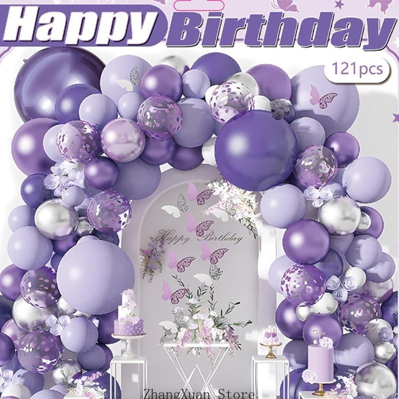 Latex Balloon Garlands Set Colorful Balloon Arch Set Suitable for Weddings Birthdays and Celebration with Easy Setup