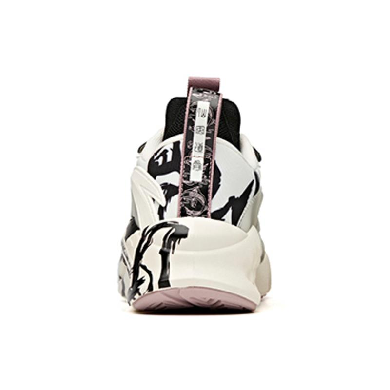 Anta Bastard Grandeur Life Collection Low-Top Chunky Sneakers Women's Black White Sneakers 122048081-4