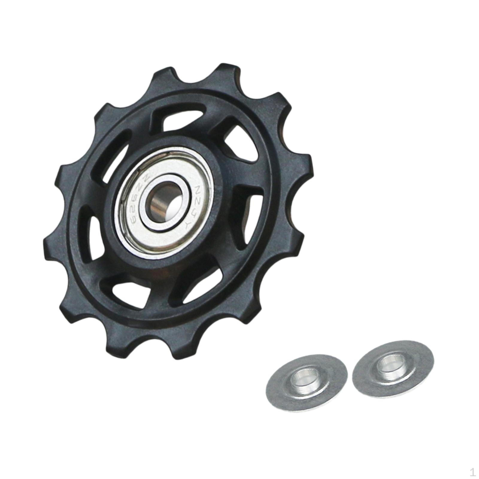 

Rear Derailleur Pulley Jockey Wheel Stable Transmission Spare Parts Easy to Install Sturdy And 12T