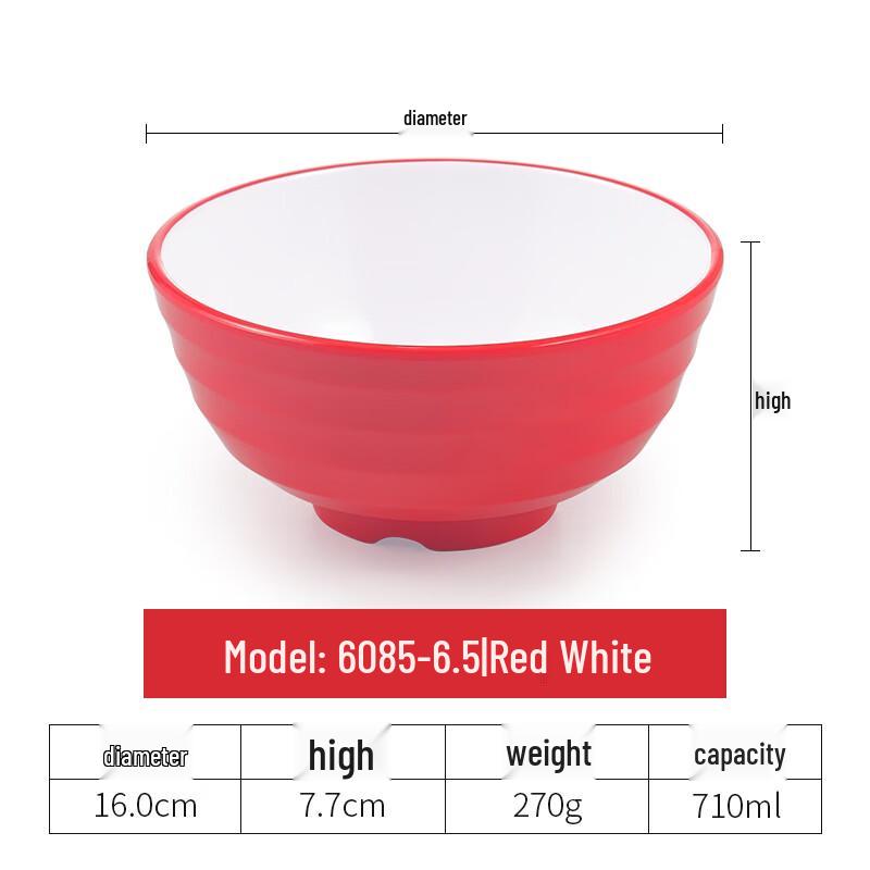 

Melamine Commercial Noodle Soup Bowl