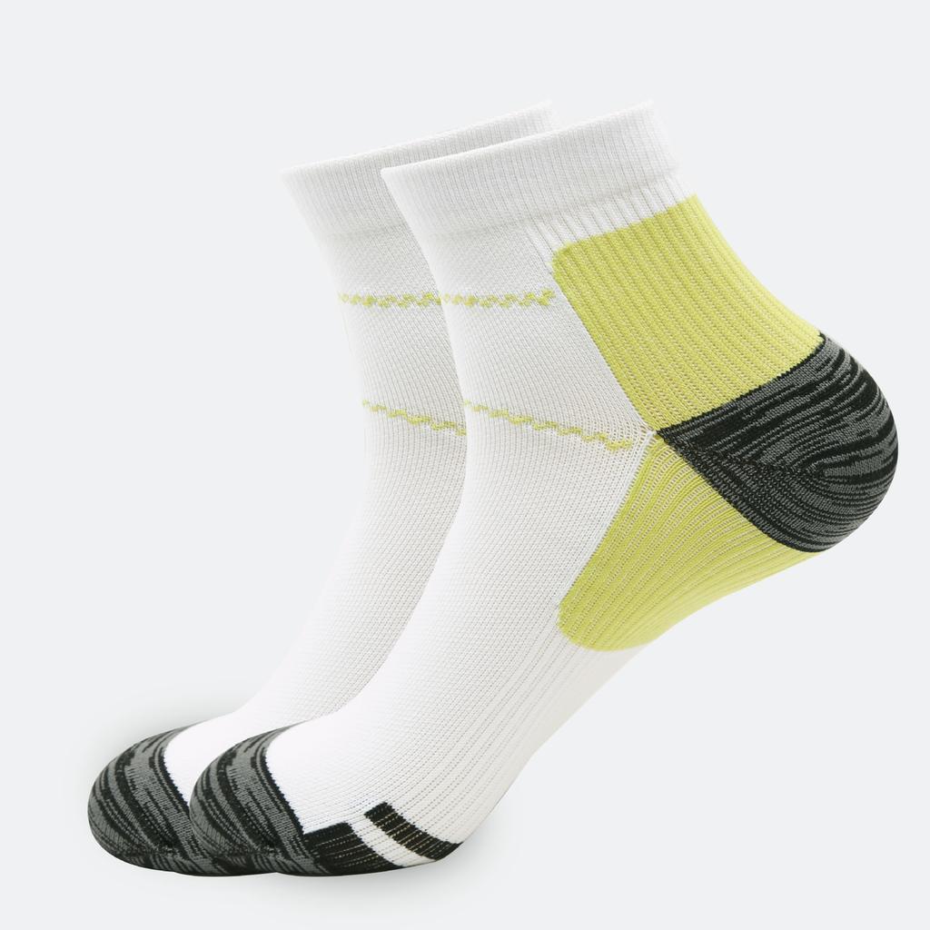 2 Pairs of Random Colors Running Compression Socks, Foot Compression Outdoor Sports Cycling Socks, High Elasticity Non-Slip Essential Sports So