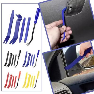 5-teiliges Auto-Demontagewerkzeug-Set - Benutzerfreundliches Kunststoff-Hebelwerkzeug-Set für Autotürclips, Radioblenden und Audioreparatur