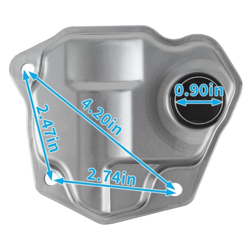 Premium-Getriebeölfilter-Dichtungssatz Verhindert Verformung Sorgt für Dichte Abdichtung 31726-1XF00 31728-1XF02