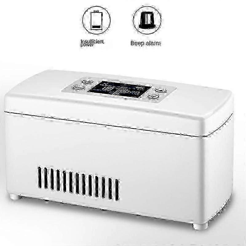 Insulin Kühlbox Kühler Kühlung Medizin Kühlschrank LCD Display Pillendose Heiß Dual Reise