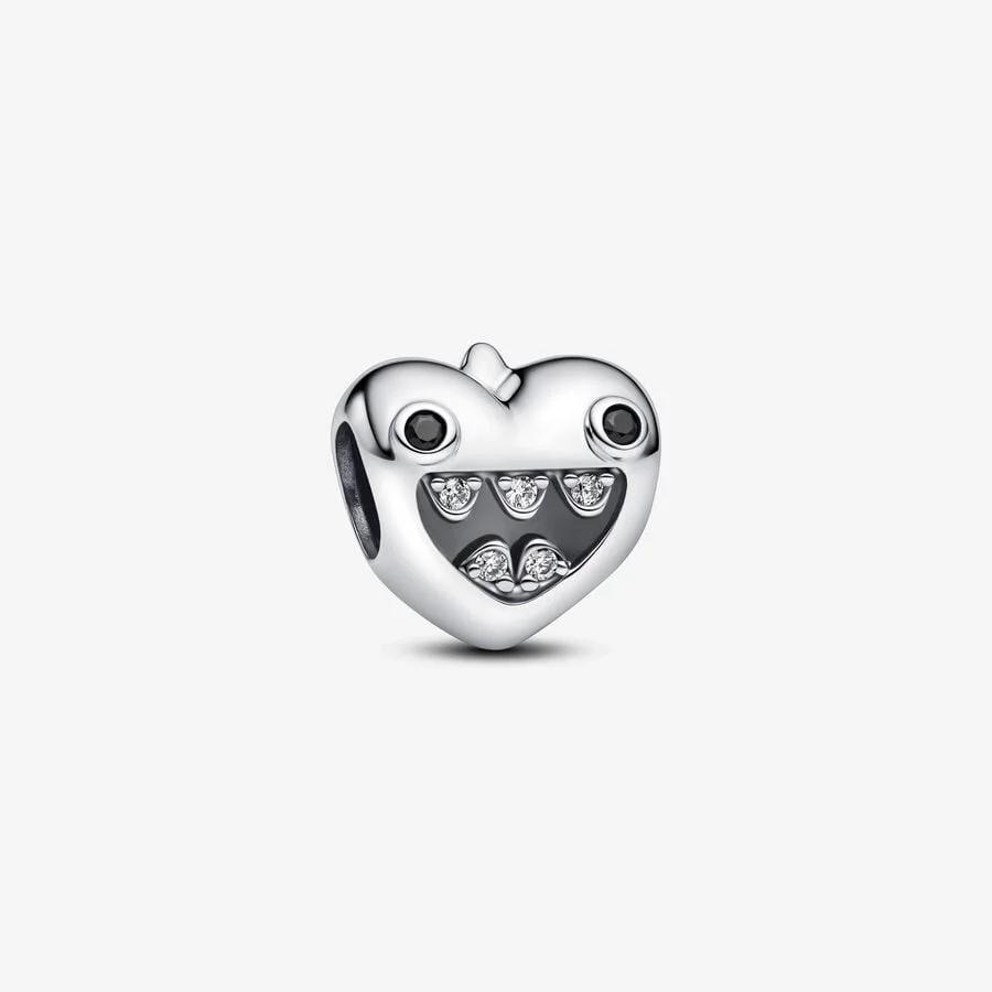 Halloween Copper Skull Charm Luminous Pumpkin Ghost Clown Bead Pendant Ring Necklace Bracelet Diy Jewelry Gift