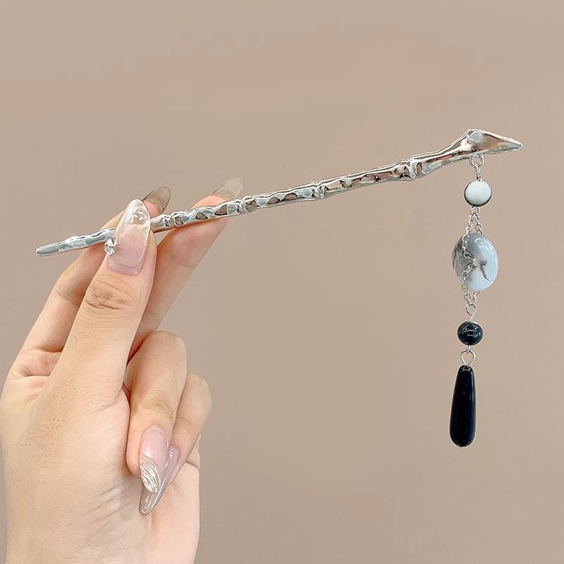 Elegante Hanfu-Blumenhaarnadel: High-End Quasten-Stufen-Schütteln für Hochsteckfrisur