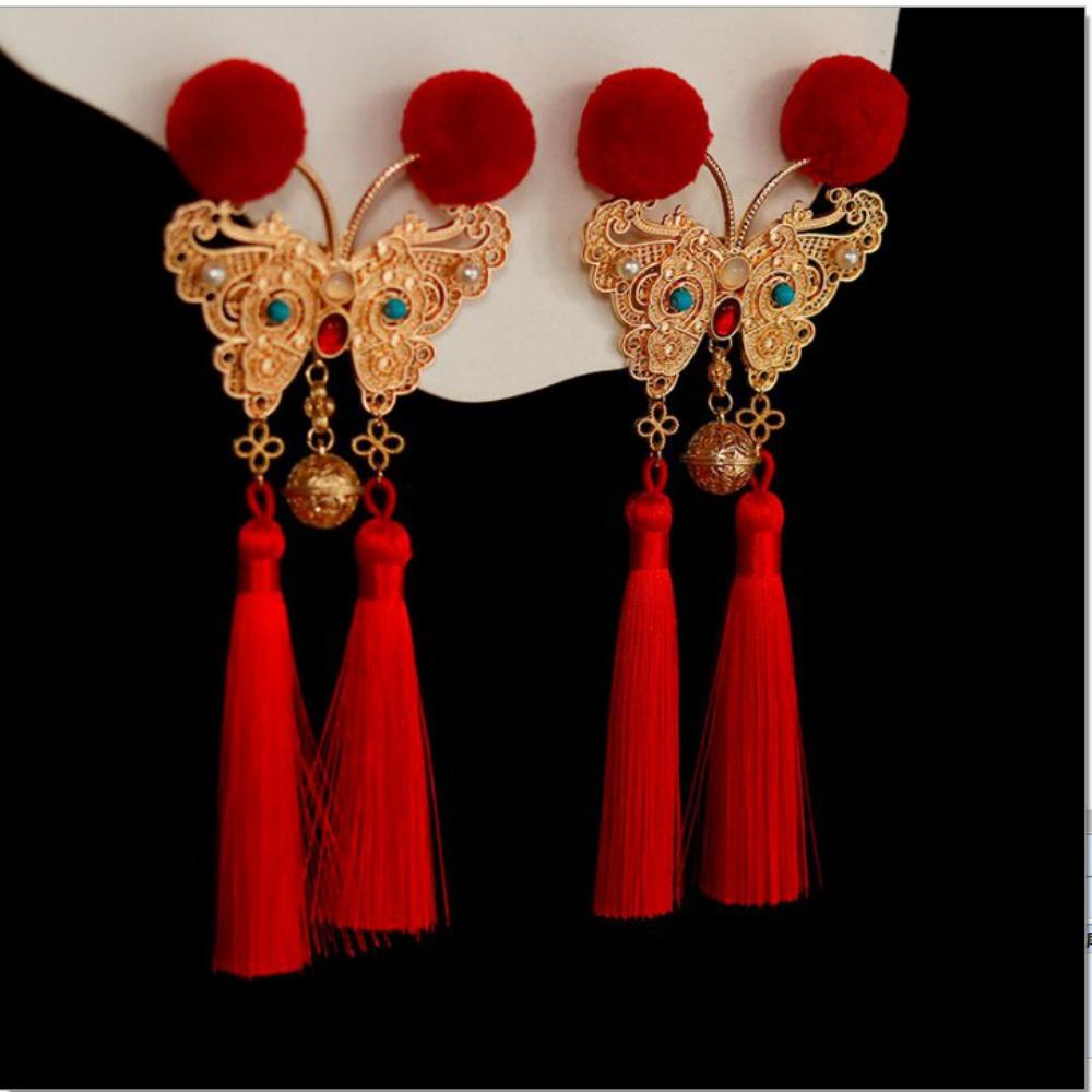 Pearl Ancient Hair Stick Chinese Style New Year Headdress Retro Tang Dynasty Hairpin  Jewelry