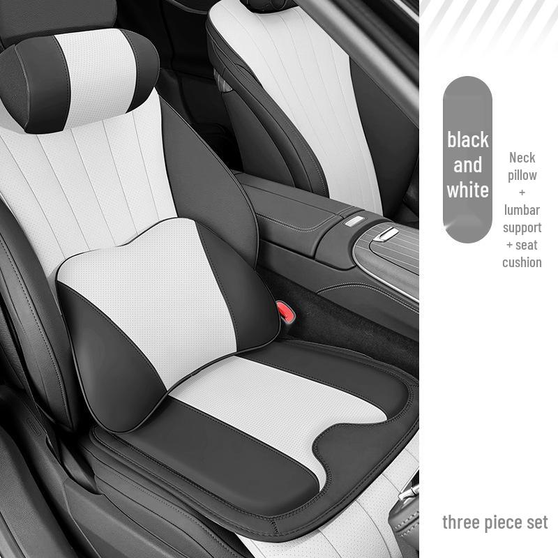 Compatible Headrest and Lumbar Support Cushion for BYD Seagull, Seal, Dolphin, Yuan PLUS Cars
