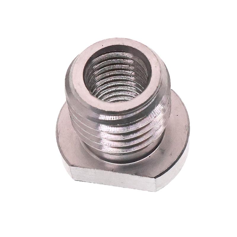 Aluminum Angles Grinder Thread Adapter M10 To M14 / M16 Conversion Screw For Power Tool Accessories