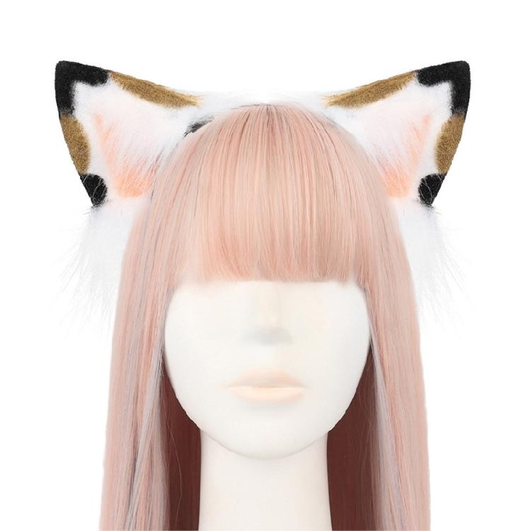 Foxes Cat Cosplay Costume Cat Ears Tail Halloween Party Cat Ears Headband Tail
